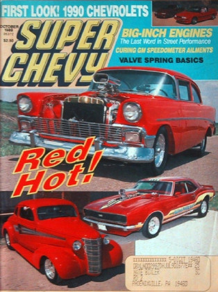 SUPER CHEVY 1989 OCT - VETTE COLLECTION, CHEVELLE LS6*